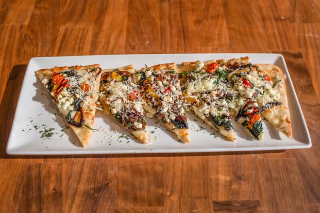 Roasted Veggie Flatbread