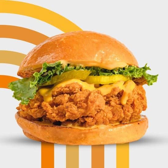 Poulet Frit Burger