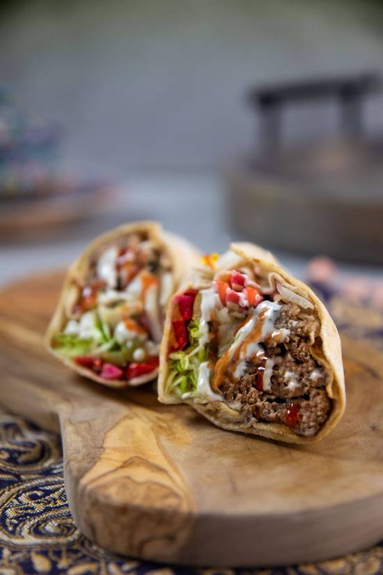Small Beef Shawarma Wrap