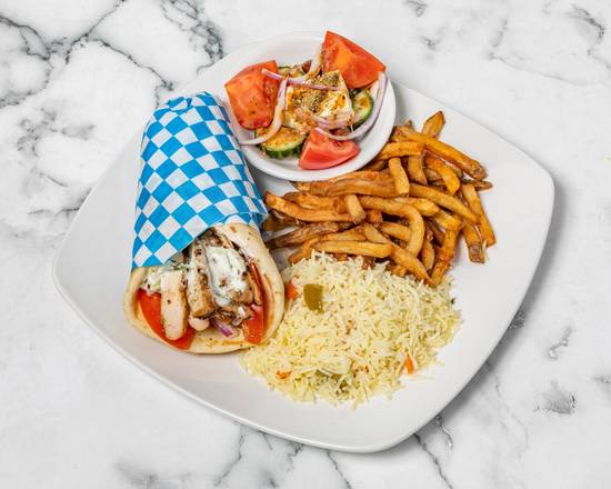 Grilled Chicken Pita