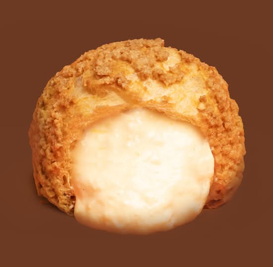 Crème brûlée Puff