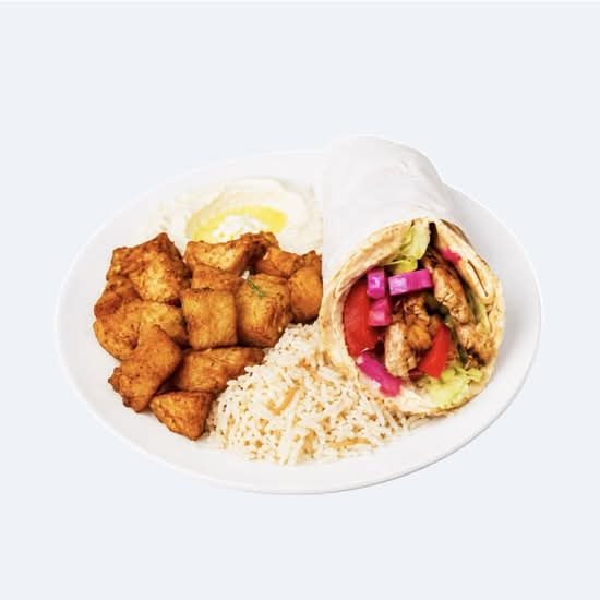 Assiette - Pita Shish Taouk