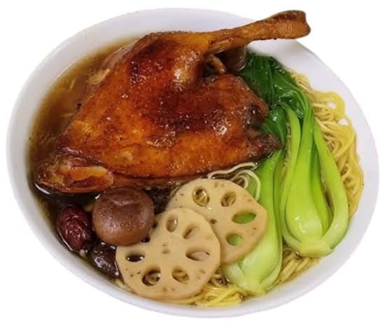 Mì Vịt tiềm ( duck noodle soup )