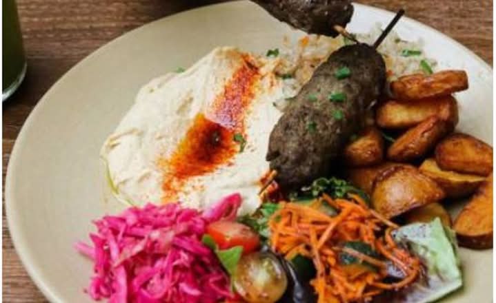 Lamb Kafta Plate Delivery