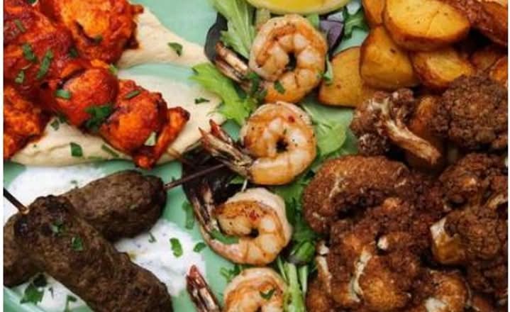 Grilled Mezze Sampler. 2PAX
