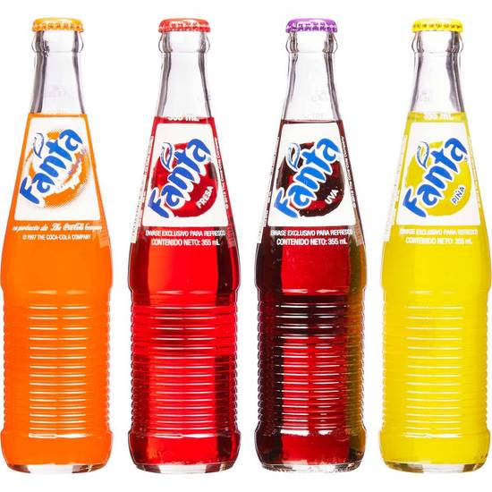 Fanta Glass bottle Mexico
