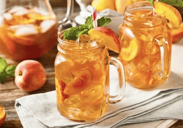 Iced Peach Black Tea