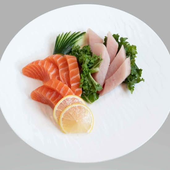 Salmon & Tuna Sashimi (10 Pc)