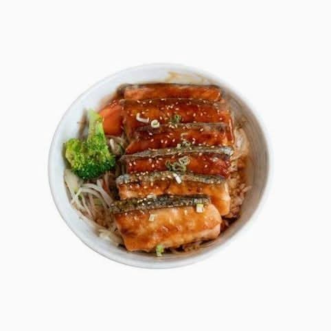 Salmon Teriyaki Don