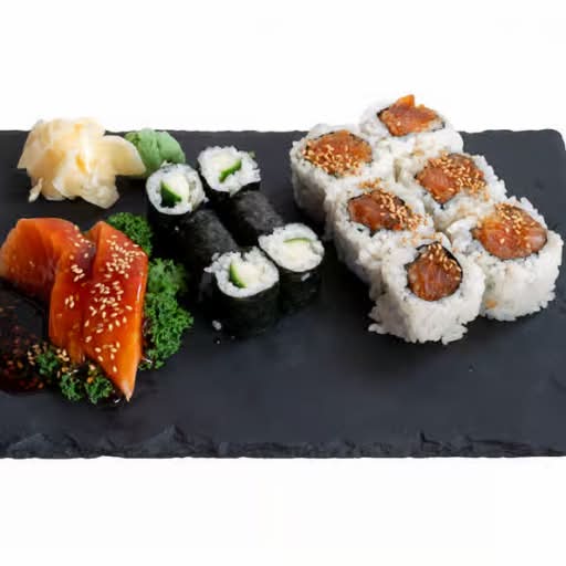Spicy Salmon Combo
