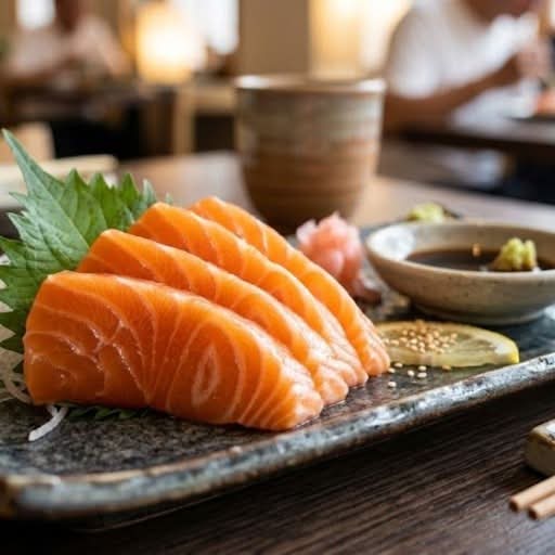 Salmon Sashimi (4 Pc)