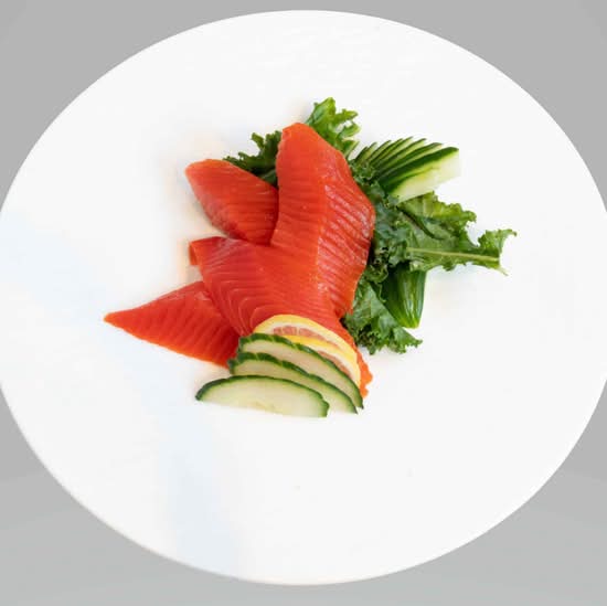 Wild Salmon Sashimi (4 Pc)