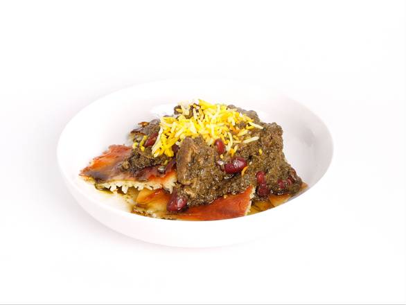 Tahdig Ghormeh(ته دیگ قورمه)