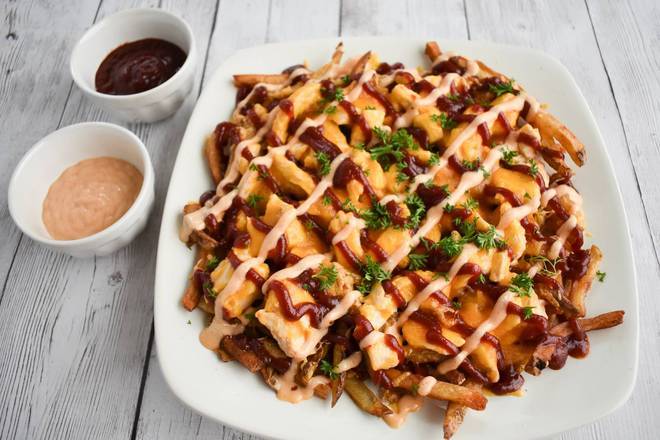 BBQ Chicken Poutine