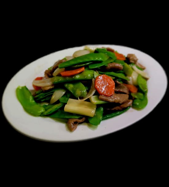 Beef with Pea Pods