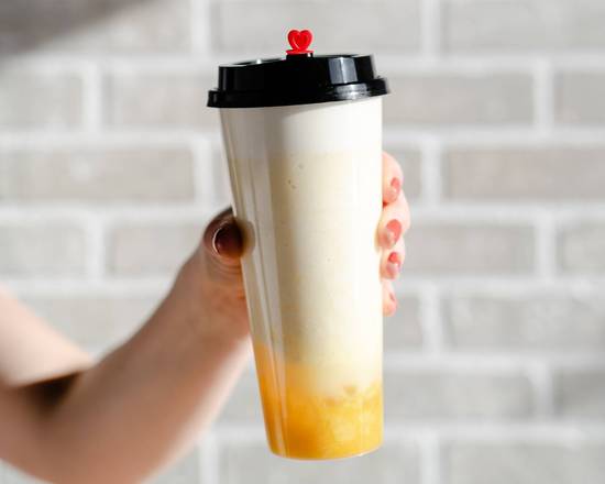 Mango Smoothie Macchiato
