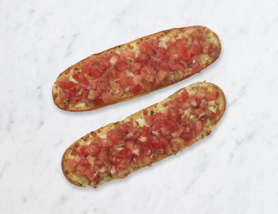 Garlic Bread Bruschetta