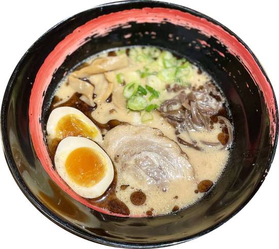 4. Black Kokuton Ramen with Egg