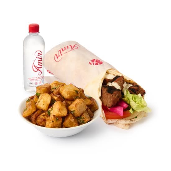Trio - Pita Brochette Bœuf