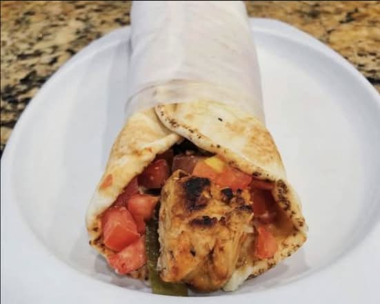 Pita - Brochettes Poulet