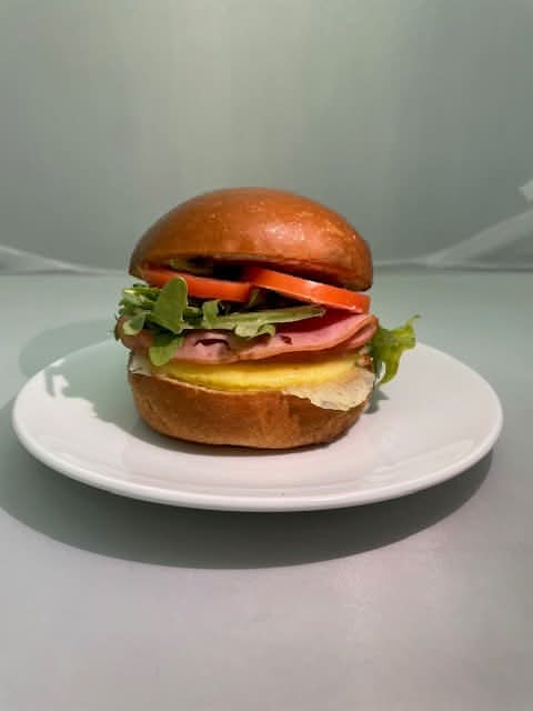 Ham, Cheese, & Egg Sandwich