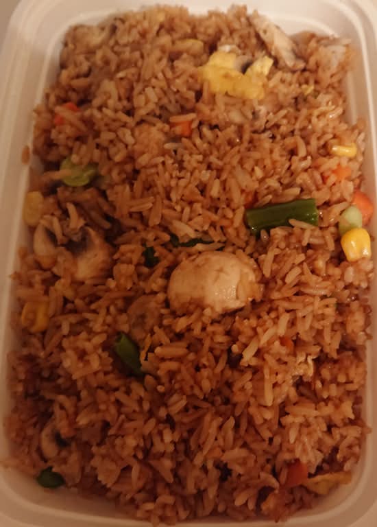 16. Mushroom Fried Rice
