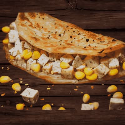 Paneer Sweet Corn Taco