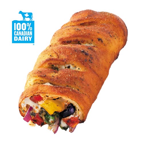 Pesto Mediterranean Stromboli