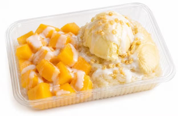 S66 Durian Sticky Rice with Coconut Milk