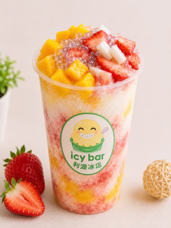 S5. Summer Special (Strawberry and mango with tapioca)