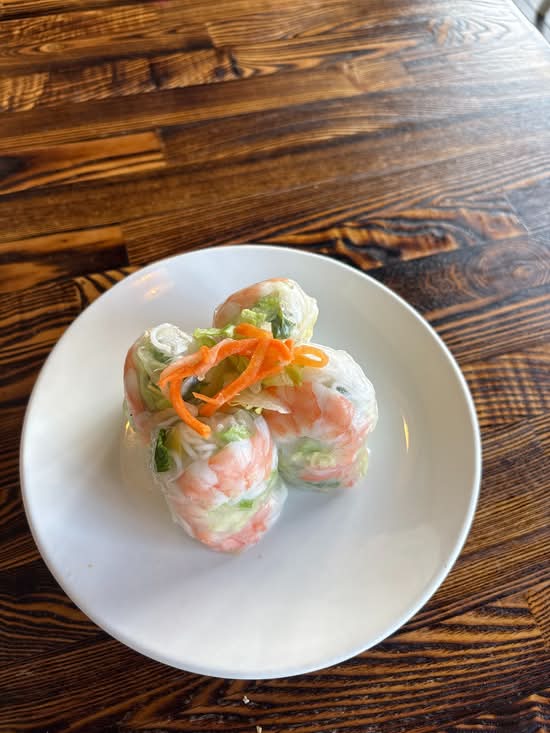 A4. Shrimp Summer Rolls