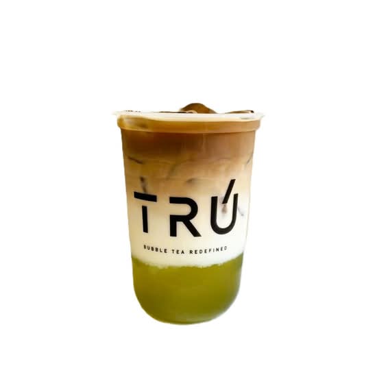 Iced Green Grape Jasmin latte
