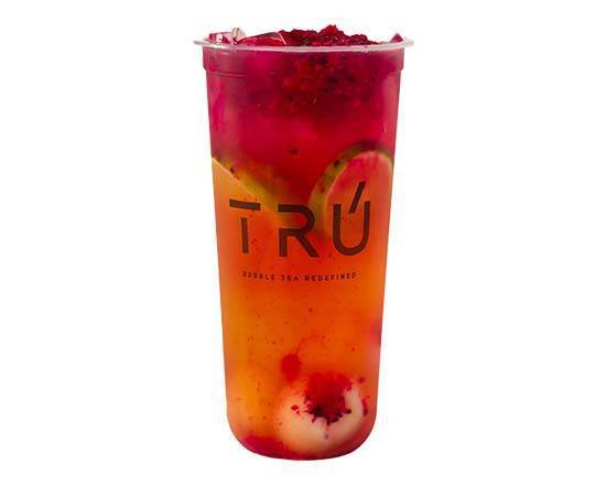 Lychee Dragon Fruit Miracle w/Free Topping