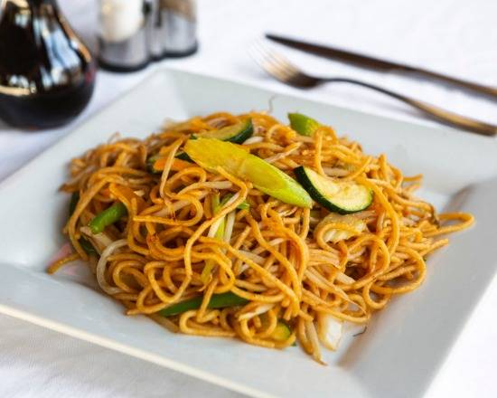 Nouilles croustillantes à la szechuannaise / Panfried Szechuan-Style Noodles