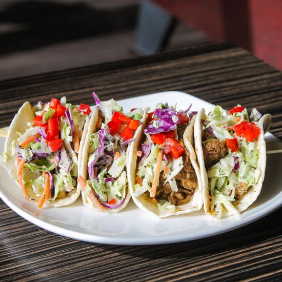 Korean BBQ Pork Tacos
