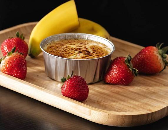 Crème Brûlée fraise lotus