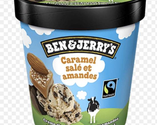 Salted Caramel Almond ice cream
