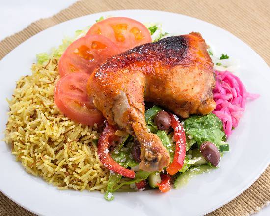 BBQ Grilled Chicken Platter