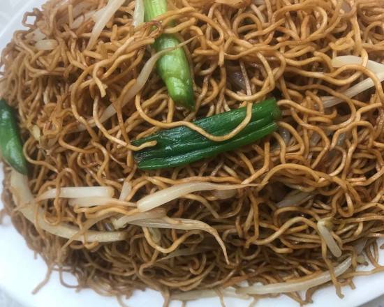 57. Nouilles sautés avec pousse d'haricots et sauce soya / Stir Fried Noodle with Bean Sprout & Soya Sauce 鼓油皇炒麵