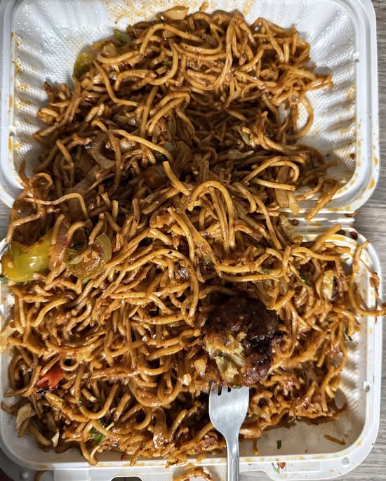 Veg Manchurian Fried Noodles