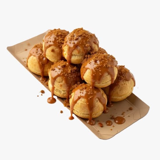 Biscoff Cream Puff