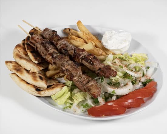Pork Souvlaki Dinner