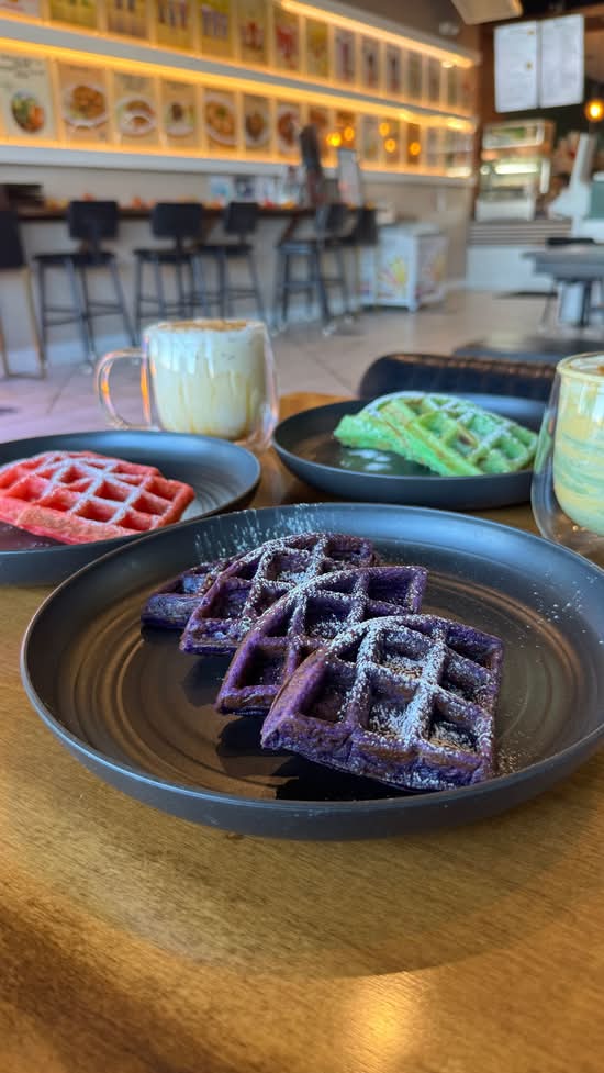 Strawberry Waffles