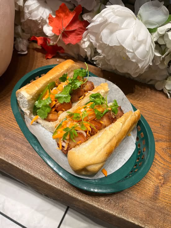 Crispy Pork Belly Banh Mi