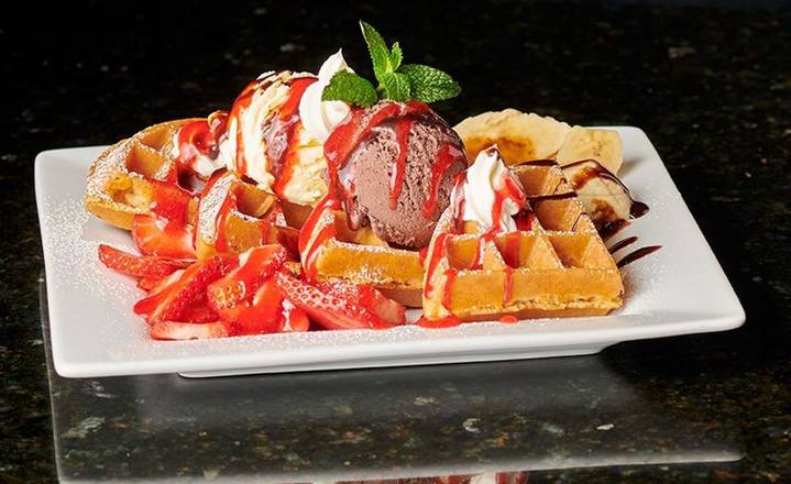 East Meets West Waffle