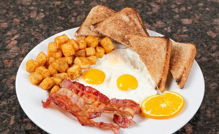 Two Egg Breakfast with choice of Protein