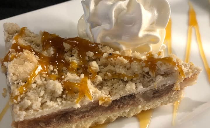 Caramel Toffee Apple Square