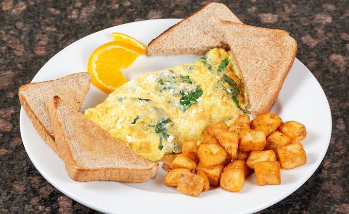 Spinach & Feta Omelette