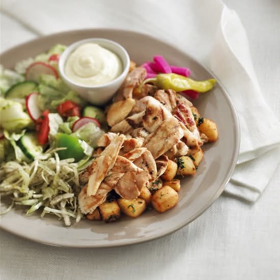 Shish Taouk Assiette