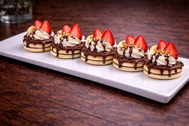 Strawberry Banana Nutella Pancake